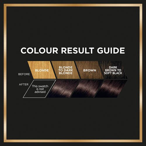 Haircolour Darkest Brown 3 Preference Permanent Color Result